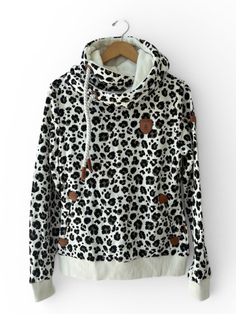 Wanakome Melody Hoodie Walk on the Wild Side Medium NWT